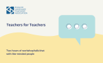 Join us for another ‘Teachers for teachers workshop’