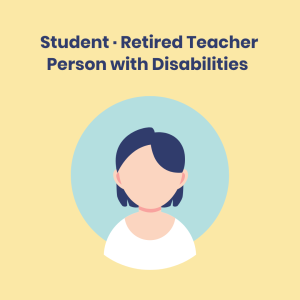 Student/Retired Teacher/Person with Disabilities ELTA Membership