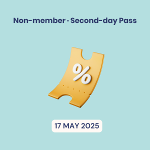 Non-member, Second-day Pass, 17 May 2025