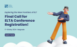 Final Call for ELTA Conference Registration! 📢