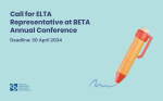 Call for ELTA Representative at BETA Annual Conference