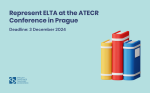 Represent ELTA at the ATECR Conference in Prague