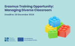 Erasmus Training Opportunity: Managing Diverse Classrooms