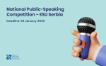 National Public-Speaking Competition 2025 – ESU Serbia